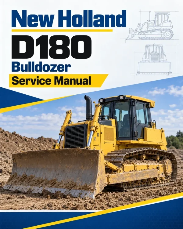 New Holland D180 Bulldozer Dozer Service Manual New Holland D180 Bulldozer Dozer Service Manual