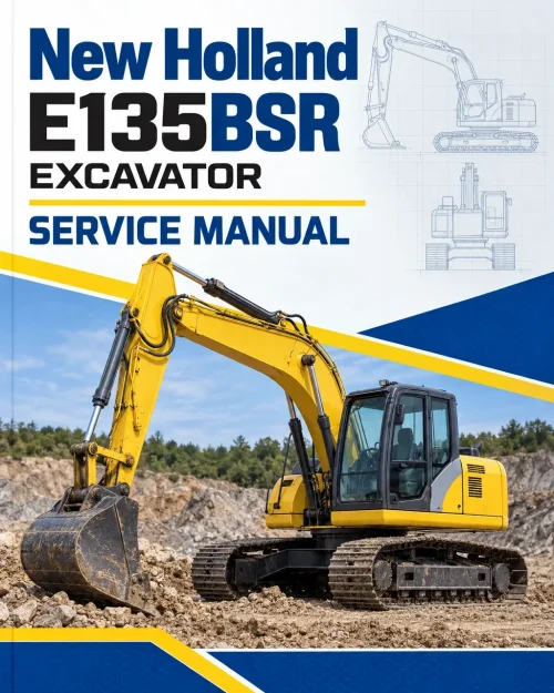 New Holland E135BSR Excavator Service Manual