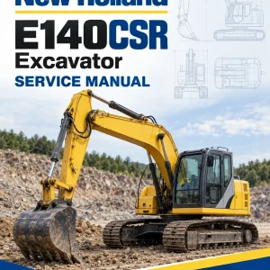 New Holland E140CSR Excavator Service Manual