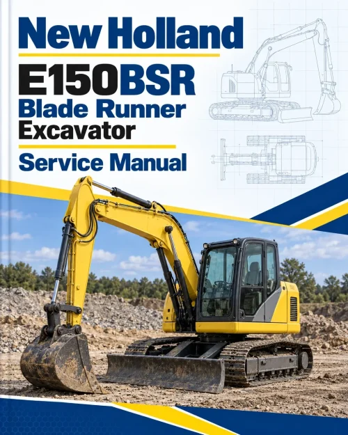 New Holland E150BSR Blade Runner Excavator Service Manual