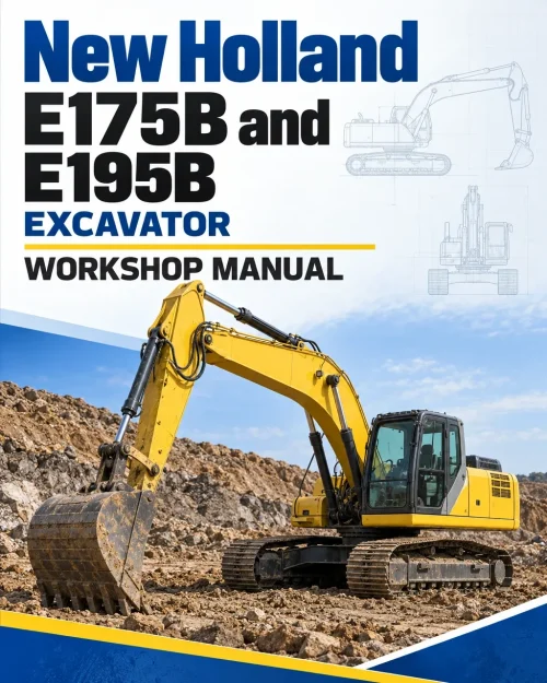 New Holland E175B and E195B Excavator Workshop Manual