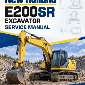 New Holland E200SR Excavator Service Manual New Holland E200SR Excavator Service Manual