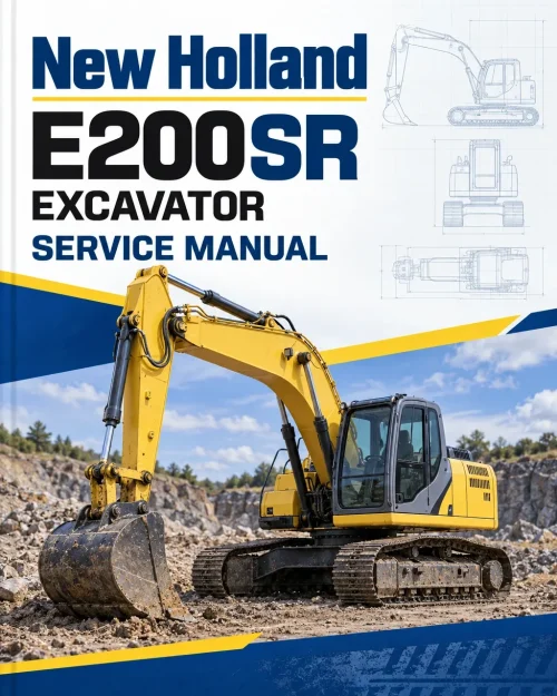 New Holland E200SR Excavator Service Manual