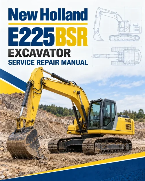 New Holland E225BSR Excavator Service Manual