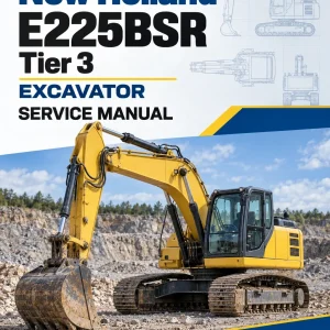 New Holland E225BSR Tier 3 Excavator Service Manual