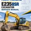 New Holland E235BSR Excavator Service Manual