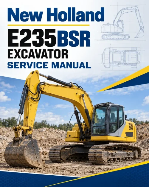 New Holland E235BSR Excavator Service Manual