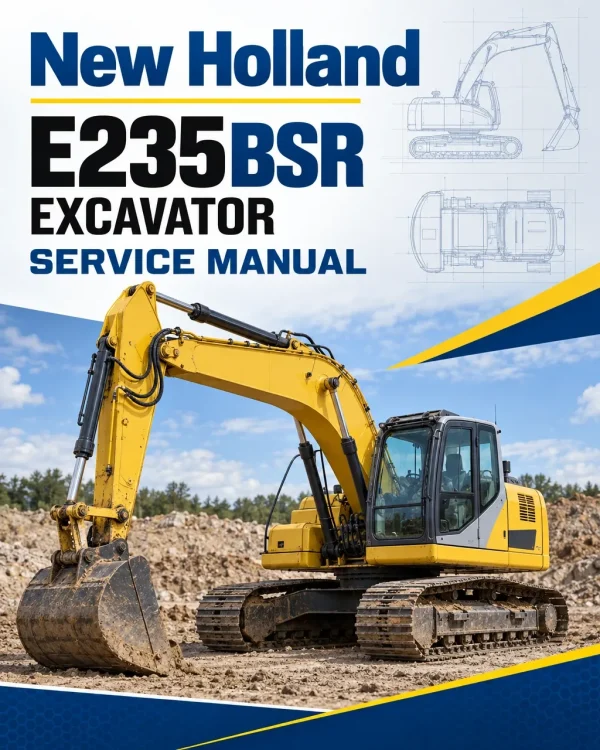 New Holland E235BSR Excavator Service Manual