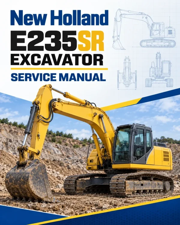 New Holland E235SR Excavator Service Manual