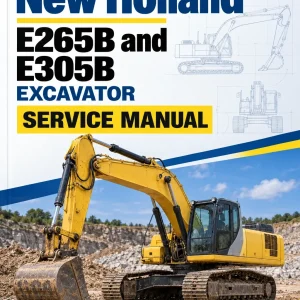 New Holland E265B and E305B Excavator Service Manual
