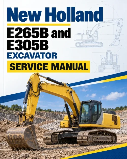 New Holland E265B and E305B Excavator Service Manual