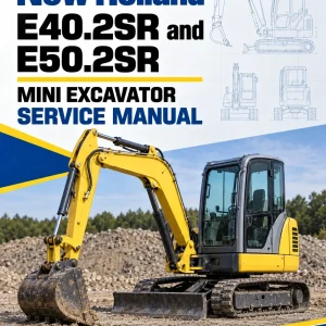 New Holland E40.2SR and E50.2SR Mini Excavator Service Manual