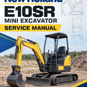 New Holland E10SR Mini Excavator Service Manual