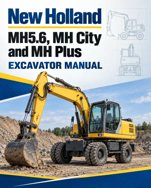 New Holland MH5.6, MH City and MH Plus Excavator Manual New Holland MH5.6, MH City and MH Plus Excavator Manual