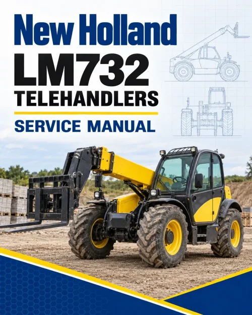 New Holland LM732 Telehandlers Service Manual