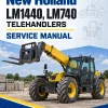 New Holland LM1440, LM740 Telehandlers Service Manual