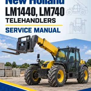 New Holland LM1440, LM740 Telehandlers Service Manual