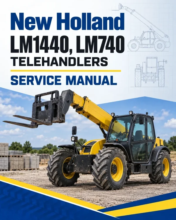 New Holland LM1440, LM740 Telehandlers Service Manual