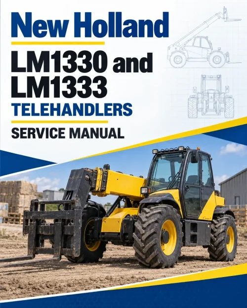 New Holland LM1330 and LM1333 Telehandlers Service Manual