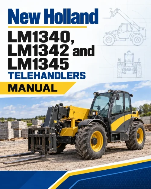 New Holland LM1340, LM1342 and LM1345 Telehandlers Manual