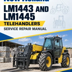 New Holland LM1443 and LM1445 Telehandlers Manual New Holland LM1443 and LM1445 Telehandlers Manual