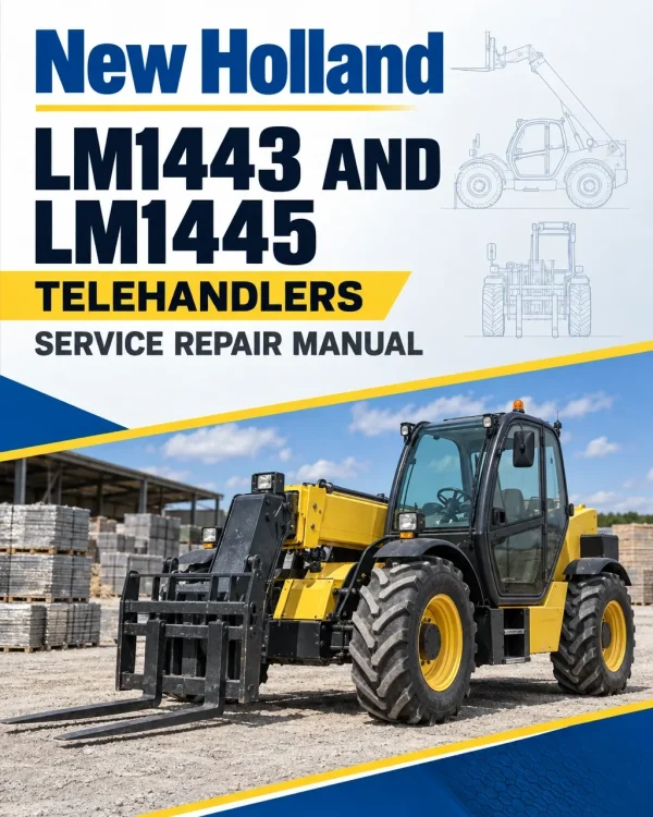 New Holland LM1443 and LM1445 Telehandlers Manual New Holland LM1443 and LM1445 Telehandlers Manual