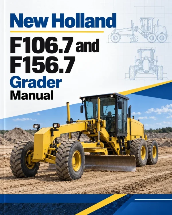 New Holland F106.7 and F156.7 Grader Manual