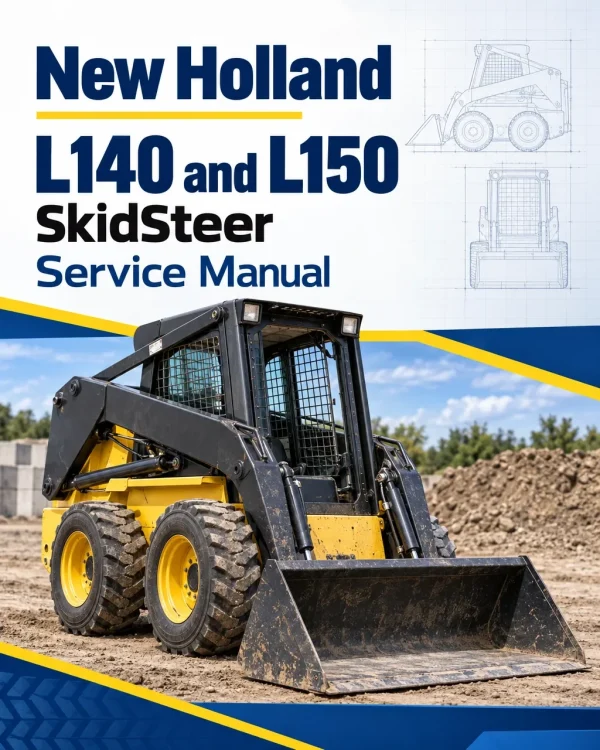 New Holland L140 and L150 SkidSteer Service Manual