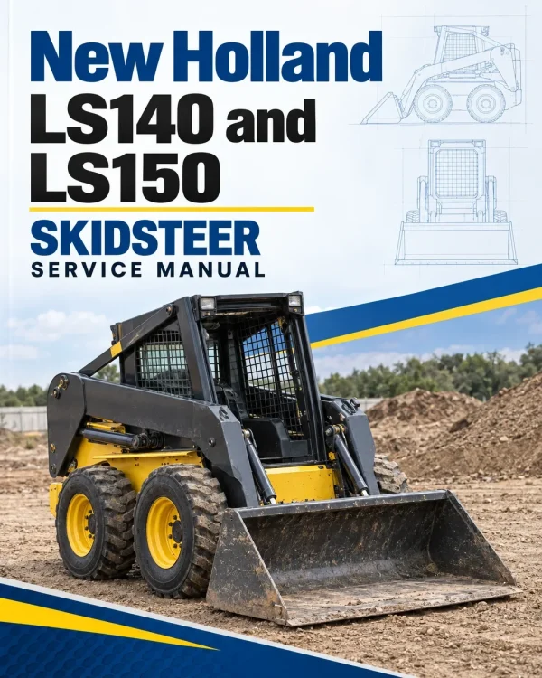 New Holland LS140 and LS150 SkidSteer Service Manual New Holland LS140 and LS150 SkidSteer Service Manual