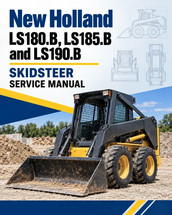 New Holland LS180.B, LS185.B and LS190.B SkidSteer Service Manual New Holland LS180.B, LS185.B and LS190.B SkidSteer Service Manual