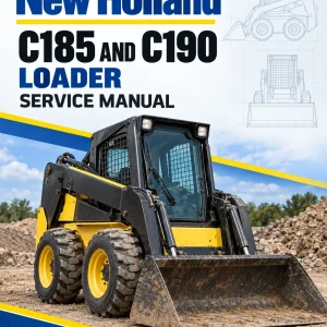 New Holland C185 and C190 Loader Service Manual