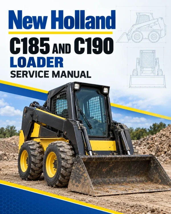 New Holland C185 and C190 Loader Service Manual New Holland C185 and C190 Loader Service Manual