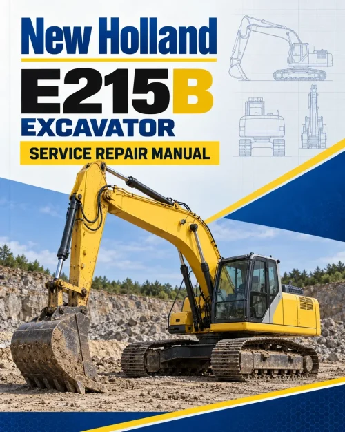 New Holland E215B Excavator Service Manual