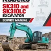 Kobelco SK310 and SK310LC Excavator Service Manual