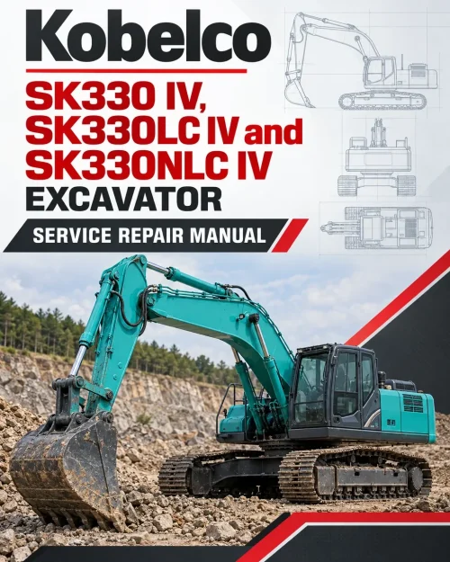 Kobelco SK330 IV, SK330LC IV and SK330NLC IV Excavator Manual