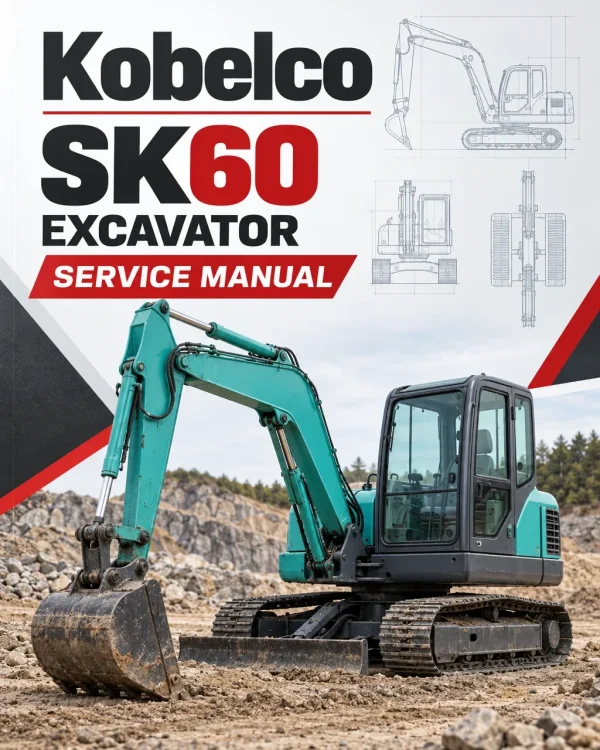 Kobelco SK60 Excavator Service Manual