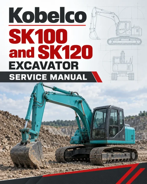 Kobelco SK100 and SK120 Excavator Service Manual Kobelco SK100 and SK120 Excavator Service Manual