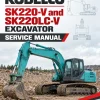 Kobelco SK220-V and SK220LC-V Excavator Service Manual Kobelco SK220-V and SK220LC-V Excavator Service Manual