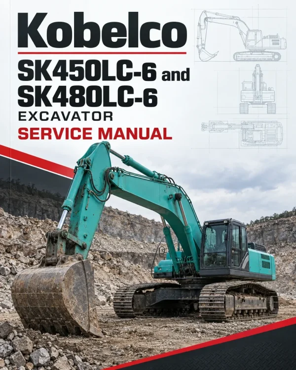 Kobelco SK450LC-6 and SK480LC-6 Excavator Service Manual