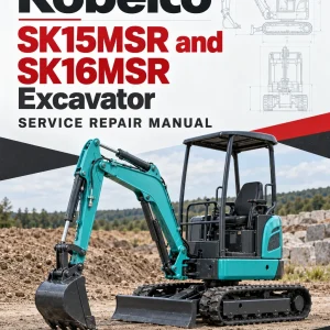 Kobelco SK15MSR and SK16MSR Excavator Service Manual Kobelco SK15MSR and SK16MSR Excavator Service Manual