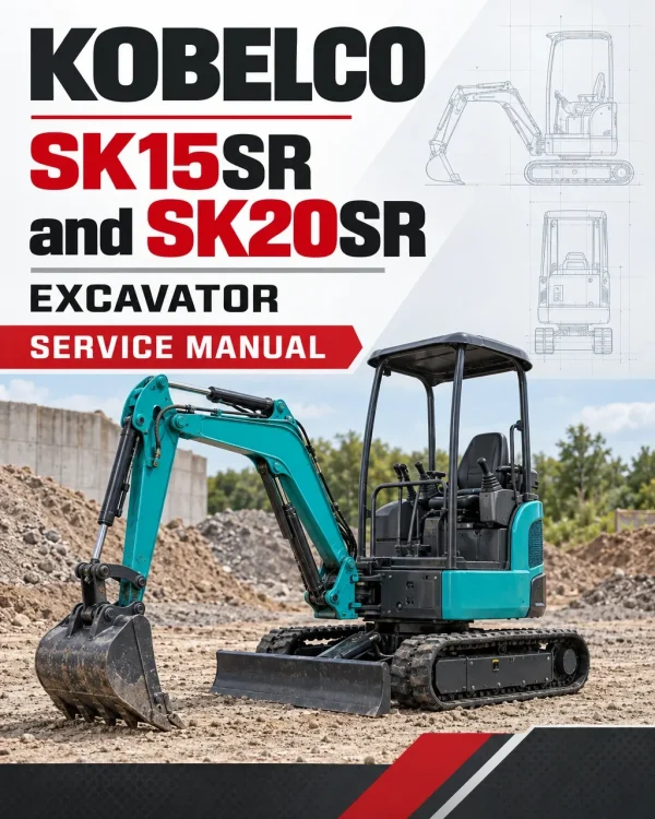 Kobelco SK15SR and SK20SR Excavator Service Manual Kobelco SK15SR and SK20SR Excavator Service Manual