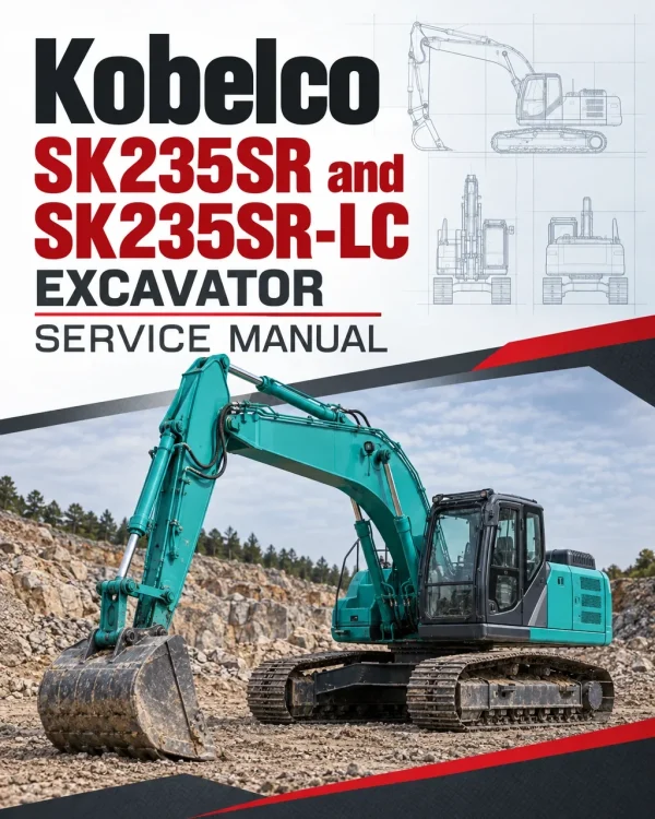 Kobelco SK235SR and SK235SR-LC Excavator Service Manual Kobelco SK235SR and SK235SR-LC Excavator Service Manual