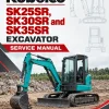 Kobelco SK25SR, SK30SR and SK35SR Excavator Service Manual