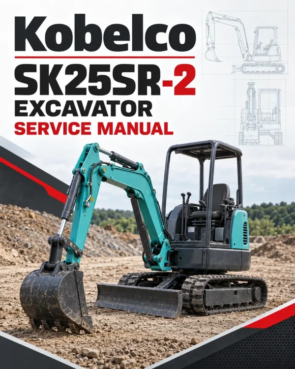 Kobelco SK25SR-2 Excavator Service Manual