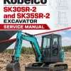 Kobelco SK30SR-2 and SK35SR-2 Excavator Service Manual Kobelco SK30SR-2 and SK35SR-2 Excavator Service Manual