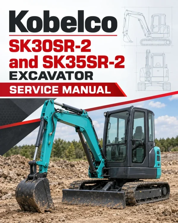 Kobelco SK30SR-2 and SK35SR-2 Excavator Service Manual Kobelco SK30SR-2 and SK35SR-2 Excavator Service Manual