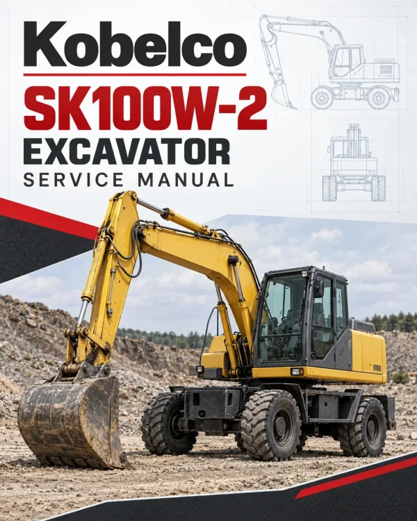 Kobelco SK100W-2 Excavator Service Manual Kobelco SK100W-2 Excavator Service Manual