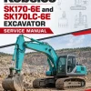 Kobelco SK170-6E and SK170LC-6E Excavator Service Manual Kobelco SK170-6E and SK170LC-6E Excavator Service Manual
