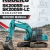 Kobelco SK200SR and SK200SR-LC Excavator Service Manual Kobelco SK200SR and SK200SR-LC Excavator Service Manual
