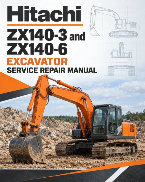 Hitachi ZX140-3 and ZX140-6 Excavator Service Repair Manual Hitachi ZX140-3 and ZX140-6 Excavator Service Repair Manual